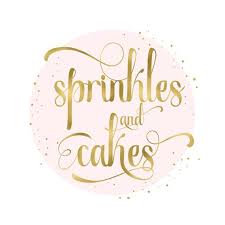 Premade Gold Bakery Logo Design Custom Pink Cake Blog Sparkles Etsy In 2020 Bakery Logo Design Bakery Logo Business Card Branding