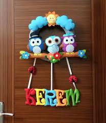 Baykus Ailesi Erkek Bebek Simit Kapi Susu Renkli Hayallerim Erkek Bebek Bebek Baykus