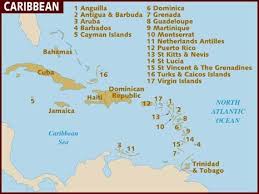 Map Of Caribbean Caribbean Puerto Rico Vacation Caribbean Islands