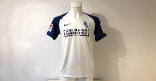 Schauen sie sich unser großes und vielfältiges angebot in. Vfl Bochum Fan Glucklich Machen Stefano Celozzis Matchworn Trikot