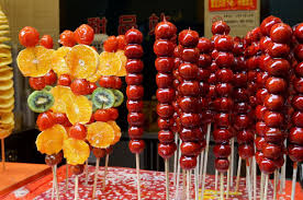 Tanghulu Photo By Eemia21 Tanghulu Food Drinks Dessert Fruit Kebabs