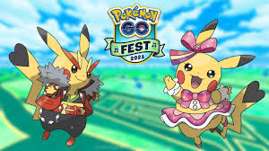 This year's event has a music festival theme with musical pokemon appearing, among others. Y0mxaryhc5pixm