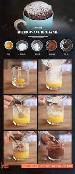 2 Minute Microwave Mug Brownies Mug Recipes Super Easy Desserts Food