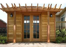 Cabana village garden sheds, pool cabanas and prefab cabins. Small Prefab Homes Prefab Cabins Sheds Studios Cedar Garden Cabins And Pool Houses By Cabanavillage