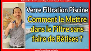 Filtre A Sable Piscine Le Verre Filtrant Et Son Installation Youtube