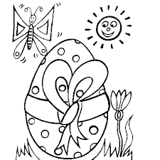 Panier oeuf de paques happy easter. Coloriage Oeuf Paques En Ligne Gratuit A Imprimer