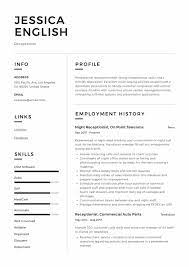 Resume Examples No Experience - The Ideal Curriculum Vitae