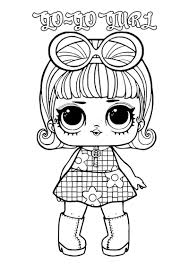 Lol Surprise Dolls Coloring Pages Print Them For Free All The Series In 2020 Lol Color Games Notebook Doodles