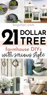 Dollar Tree Farmhouse Diys They Ll Think Cost A Fortune Dollar Store Decor Dollar Tree Diy Crafts Dollar Store Diy