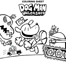 You may have read them yourself. Dog Man Book Coloring Pages Coloring Pages For Kids
