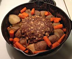 Dutch Oven Meatloaf Dinner Meatloaf Dinner Dutch Oven Recipes Food