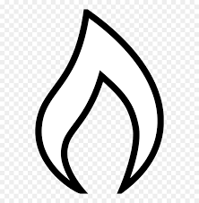 · can be customized to fit any brand or business if being authorized. Free Vector Flame Candle Flame Clipart Black And White Hd Png Download Vhv