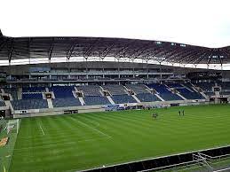 De afbraak van de staantribune gebeurde in het voorjaar 2010. Ghelamco Arena Stadion In Gent