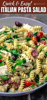 Thanks To A Few Tips This Is Hands Down The Best Italian Pasta Salad You Ll Try With Veggies Herbs Mozzar In 2021 Pasta Salad Italian Pasta Dishes Best Pasta Salad