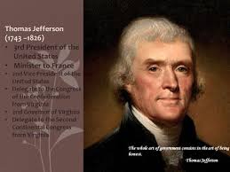 Thomas Jefferson. Turn to the person next to you and discuss: What do you  notice about the picture of Thomas Jefferson