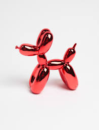 The Balloon Dog Metallic Red Table Top Balloon Dog Decoration Kids Room Decor Animal Statue Faux Taxidermy Circus Balloon Animals By Balloon Dog Sculpture