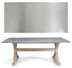 Bernhardt Hospitality Metal Dining Table Stainless Steel Kitchen Table Steel Dining Table