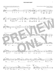 Smokey Robinson Ooo Baby Baby Sheet Music Download Pdf Score 183546