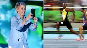Find and save usain bolt memes | to leave quickly or suddenly. Ellen Degeneres Usain Bolt Meme Stirs Up Controversy Rolling Stone