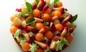 Fantastik Peche Menthe Melon Recette Recette Christophe Michalak Gateau Aux Fruits Frais Recette