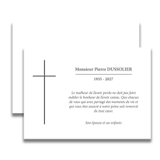 Remerciement De Deuil Deces Chretien Fine Croix Grise Deuil Cartes De Deuil Chretien Carte De Deuil Carte Remerciement Condoleances Faire Part De Deces