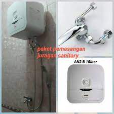 Midea pemanas air listrik d30/08 va1. Jual Pemanas Air Water Heater Ariston An 15l 1 Set Pemasangan Jakarta Barat Juragan Sanitary Tokopedia