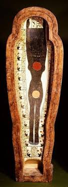 Internal Side Of The Cover Of The Coffin Of Peftjauneith Nut In Black Is An Image Of The Night Sky Vault The Ancient Egypt Egyptian Art Ancient Egyptian Art