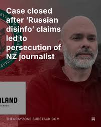 Case closed after 'Russian disinfo' claims led to persecution of NZ  journalist Journalist Mick Hall was accused of slipping “Russian  disinformation” into copy at New Zealand's state broadcaster, sparking an  international furor