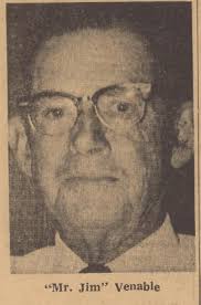 Memorial: James Elmer Venable