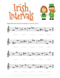 Consult the index of terms used in these worksheets. St Patrick S Day Music Theory Worksheets 9 Free Printables