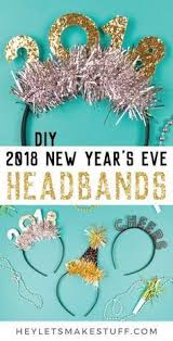 2020 New Year S Eve Party Headbands New Years Eve Decorations New Year S Eve Crafts Kids New Years Eve