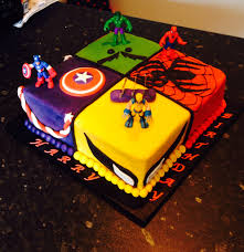 Read more ideas for suoer hero cake : Superheroes Birthday Cakes