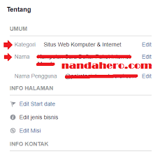Cara untuk menghapus halaman facebook bisa melalui hp dan pc. Cara Mengubah Nama Fanspage Halaman Facebook Yang Ampuh Nanda Hero
