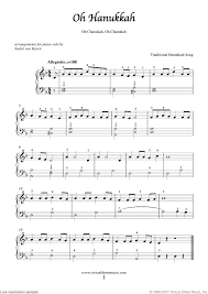Hanukkah Piano Sheet Music Jewish Chanukah Songs Pdf Piano Sheet Music Sheet Music Piano Sheet