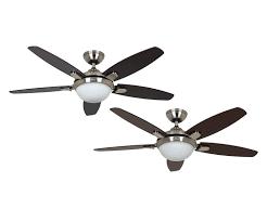View rebate amount in cart. Ceiling Fan Contempo Chrome 132cm 52 With Light Home Commercial Heaters Ventilation Ceiling Fans Uk