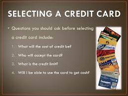 3 credit card questions i get asked at every family gathering families may grow and change, but the questions always seem to stay the same. 4 Questions To Ask When Choosing A Credit Card Performance Forum