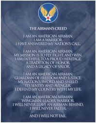 Airman S Creed Air Force Basic Training Officer Training School Air Force Special Operations