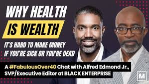Alfred Edmond Jr. of Black Enterprise with Adrion Porter
