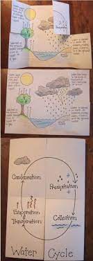 Cartao Do Ciclo Da Agua Geografia Criativa Photosynthesis Photosynthesis Foldable 4th Grade Science 6th Grade Science Science Lessons
