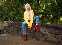 Dangling shoes or flip flops are still ok. Happy When It Rains With Elsa Hosk The Blonde Moments Bloglovin