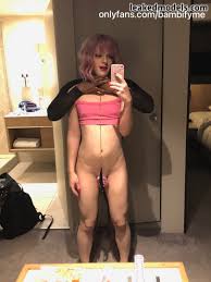 See Bambifyme's incredible inborn shemale ass now