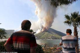 Пожар в мармарисе.fire in marmaris. 8wezfp3w1cnogm