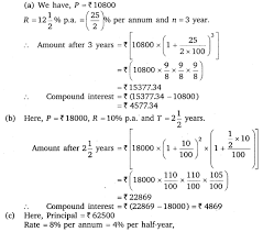 Ncert Solutions For Class 8 Maths Chapter 8 Comparing Quantities Ex 8 3 Cbsetuts Com Ex8class8 Studying Math Class 8 Math