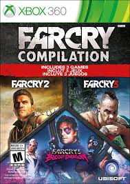 La consola xbox360 es una de las mas usadas del mundo y posee los mejores juegos aparte de la ps4. Amazon Com Far Cry Compliation Xbox 360 Video Games