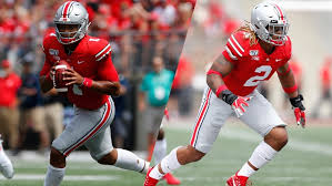 Before transferring to ohio state, fields began his college career with the georgia bulldogs. Justin Fields Chase Young Named Finalists For The Heisman Trophy Wkyc Com