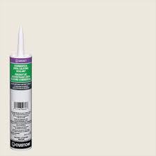 So, your cerebration of adjustment hmmm? Custom Building Products Commercial 381 Bright White 10 1 Oz Silicone Caulk Ccsc381 The Home Depot