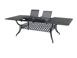 Cast Aluminum Extendable Table Patio Dining Table Patio Furniture Sets Patio Furniture