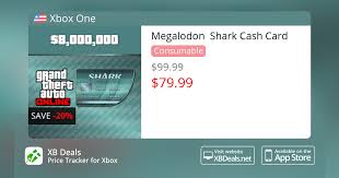 Sign in to your xbox one (make sure you're signed in with the microsoft account you want to redeem the code with). 20 Discount On Megalodon Shark Cash Card Xbox One Buy Online Xb Deals Usa