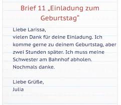With that in mind, it is extremely important to choose the appropriate personal pronoun: Brief Deutsch A1 Facebook