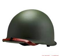 WWII US Military Steel Shell ABS liner M1 HelmetUSA and ...